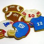 One Dozen (12) Football The..