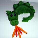 Fondant Dragon Cake Topper