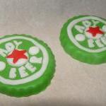 12 Fondant Beer Bottle Cap..