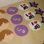 12 Fondant Justin Beiber Th..