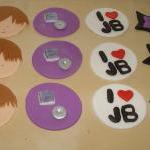 12 Fondant Justin Beiber Th..
