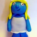 Set of 4 Fondant "SMUR..