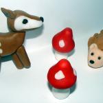 Fondant Woodland Themed Cak..