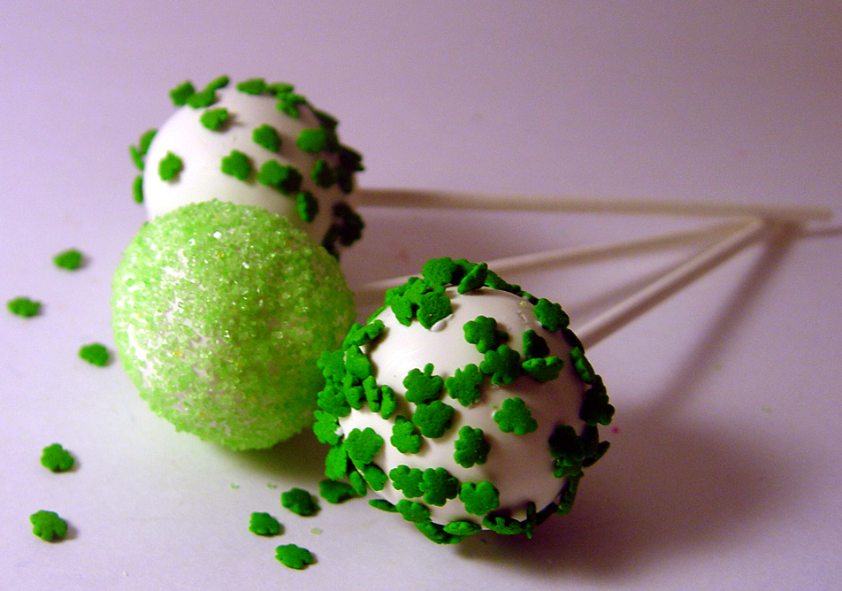 One Dozen St. Patrick's Day Themed Cake Pops One Dozen St. Patrick's Day Themed Cake Pops 