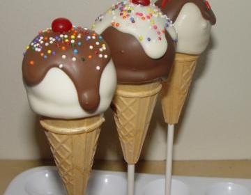 One Dozen Ice Cream Cake Pops
